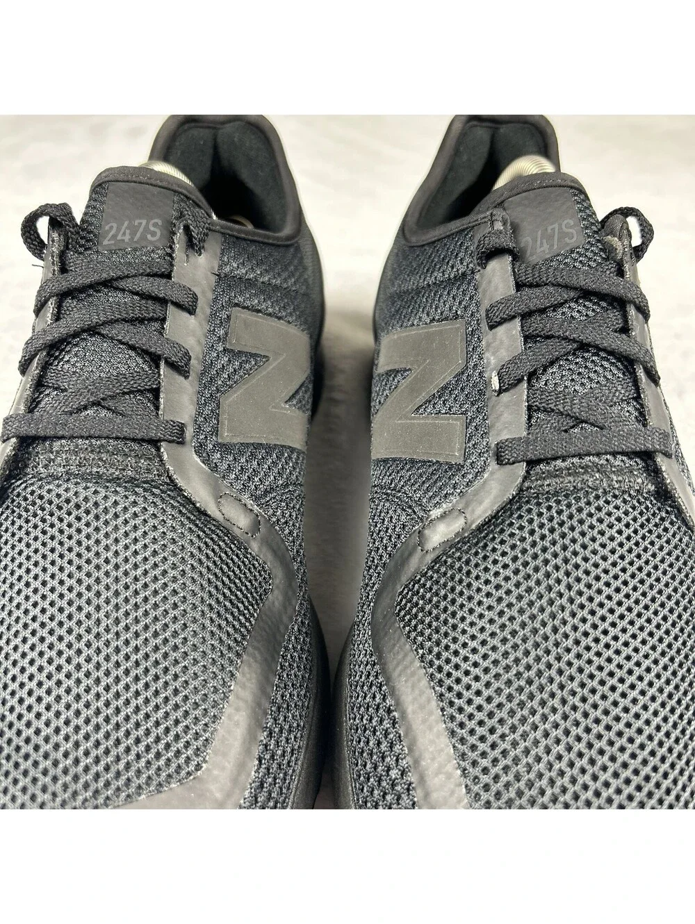 New Balance 247S Daily Sneakers Men’s Size 10.5D Black On Black Walking Shoes